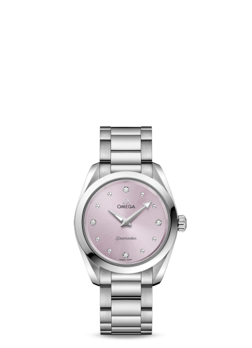 Omega Seamaster Aqua Terra 150M Quartz 28 Stainless Steel / Lilac / Bracelet
